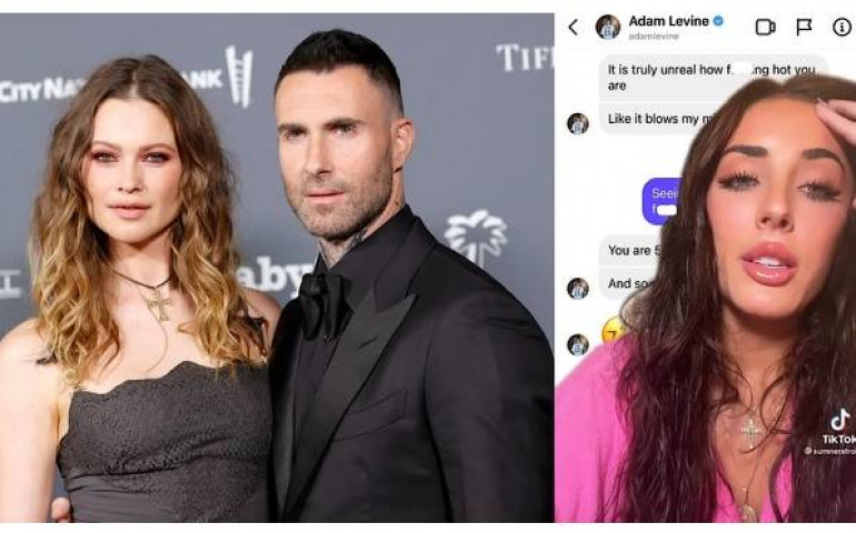 Adam Levin dikabarkan selingkuh dengan model bernama Sumner Stroh saat istri hamil 3 bulan (Foto: Istimewa)