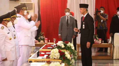 Ganjar Ingatkan Para Kepala Daerah Soal Pentingnya Integritas