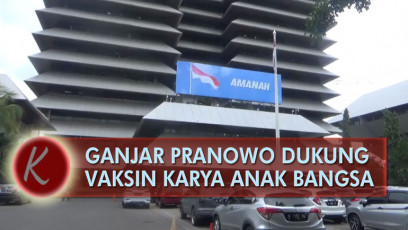 Ganjar Pranowo Dukung Vaksin Karya Anak Bangsa