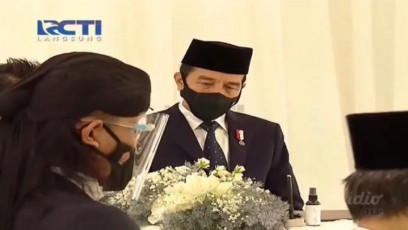 Jokowi Jadi Saksi Akad Pernikahan Atta Halilintar dengan Aurel Hermansyah