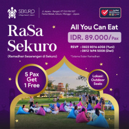 Ramadan, Sekuro Village Beach Resort Beri Promo Menu Berbuka Beda Tiap Hari