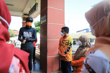 Ganjar Sidak Penanganan Corona di Salatiga, Ini Hasilnya!