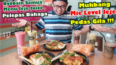 Mie Level Jeje Pedes Gilaaa!! Jus Buah Termantap di Semarang Jeje Juice