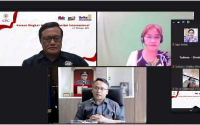 Unika bersama ICRC Selenggarakan Kursus Singkat HHI