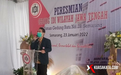 IDI Jateng Miliki Kantor Sekretariat Baru di Jalan Taman Gedung Batu Semarang