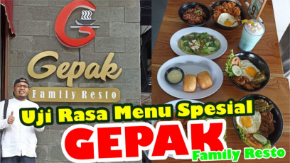 Nikmatnya Berbagai Menu di Gepak Family Resto
