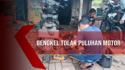 Bengkel Tolak Puluhan Motor