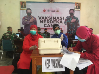 Meski Kasus Covid-19 Melandai, Dinkes Boyolali Tetap Vaksinasi Warga