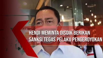 Hendi Meminta Disdik Berikan Sanksi Tegas Siswi SMP Pelaku Pengeroyokan