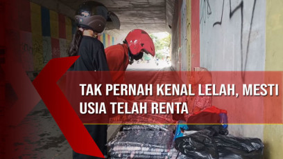 Tak Pernah Kenal Lelah, Mesti Usia Telah Renta