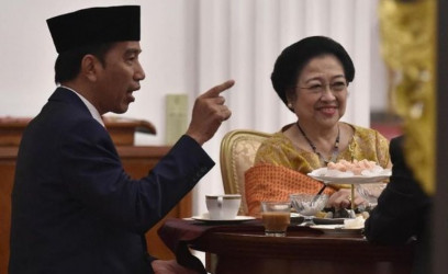 Jokowi dan Megawati Bertemu Empat Mata di Istana Presiden