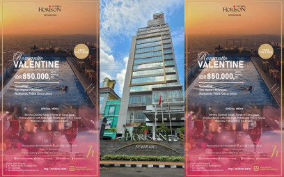 Valentine, Horison Ultima Semarang Tawarkan Dinner Romantis untuk Pasangan