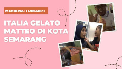 Menikmati Dessert Italia Gelato Matteo di Kota Semarang