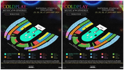 Harga Tiket Resmi Konser Coldplay di Singapura, Lebih Murah Dibanding di Indonesia