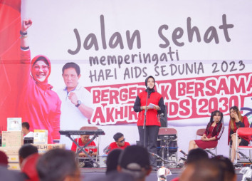 KPA Klaten Gelar Jalan Sehat dalam Rangka Hari AIDS Sedunia