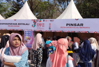 Jelang Akhir Tahun, DKP Boyolali Gelar Bazar Beras Murah