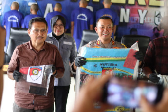 Polresta Banyumas Tangkap Lima Pengedar Pupuk Palsu