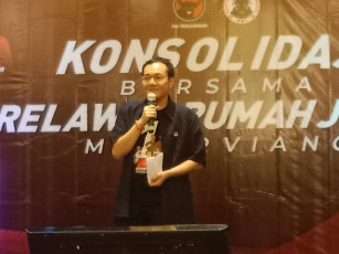 2000 Relawan Rumah Juang Siap Menangkan Agustin - Iswar dan Andika - Hendi