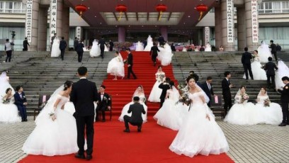 Jumlah Pernikahan di China Terus Turun, Upaya Pemerintah Belum Berhasil