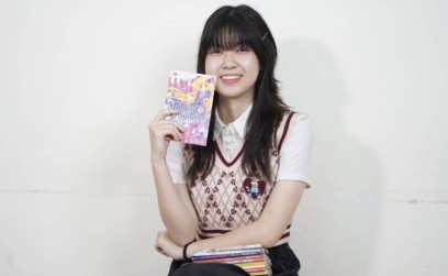Membaca Komik Pantik Kreativitas Angelica