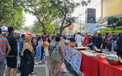Pasar Tumpah Harris Semarang Hadirkan Sarapan Minggu Pagi Murah Meriah