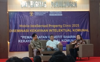 Kanwil Kemenkum Jateng Gelar Diseminasi Kekayaan Intelektual Komunal di UNIKAL
