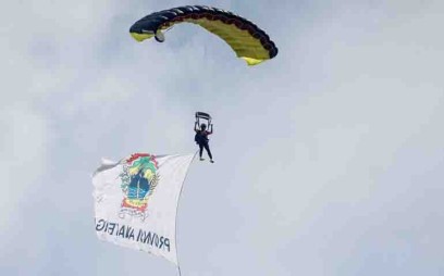 Peserta KISA Sebut Karimunjawa, Surga Baru Bagi Atlet Skydiving Internasional