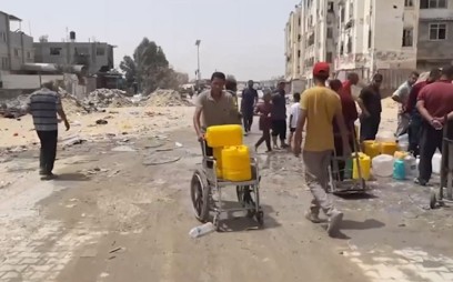 Sistem Penyediaan Air Minum Lumpuh, Warga Gaza "Hampir Mati Kehausan"