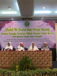 Wanita Islam Jawa Tengah Gelar Orasi Juang dalam Peringatan Milad ke-63