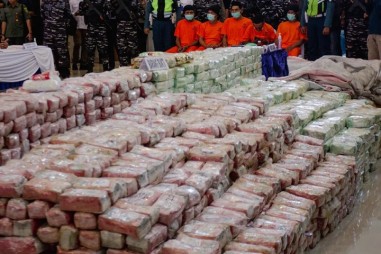 Petugas Gabungan Bongkar Kasus Penyelundupan Narkoba Jumlah Besar di Kepri
