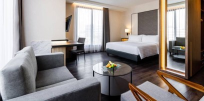 Quest Prime Pemuda Semarang Hadir dengan Fasilitas Modern-Rooftop Pool Menawan